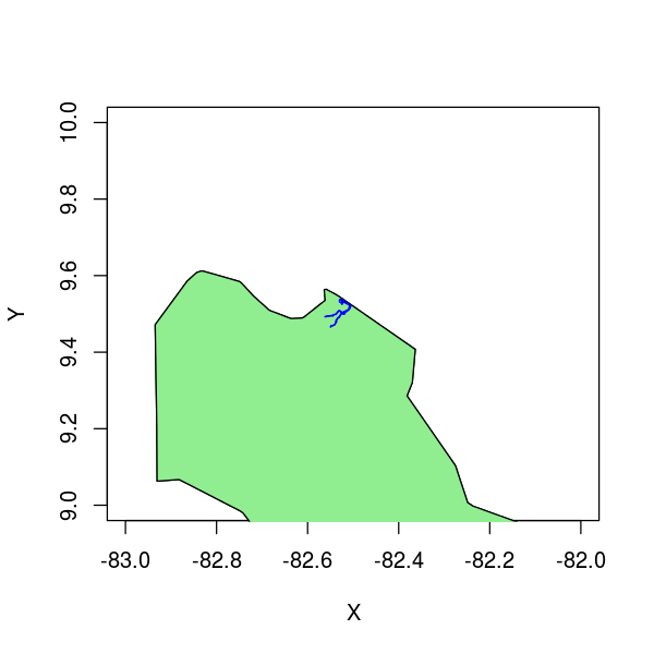 plot of chunk mapriver